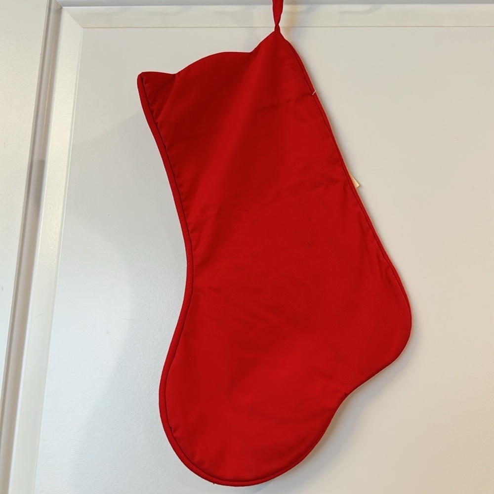 1970's  House of Hatten 16"  Stockings Victorian German  Applique Christmas - Picture 5 of 9